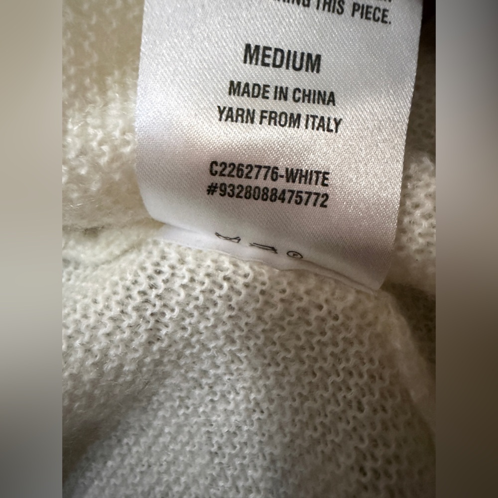 Scanlan Theodore Cream Tie-Front Cardigan - Picture 9 of 11